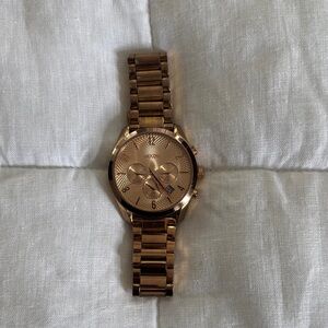 Nixon Bullet Chrono Rose Gold Watch